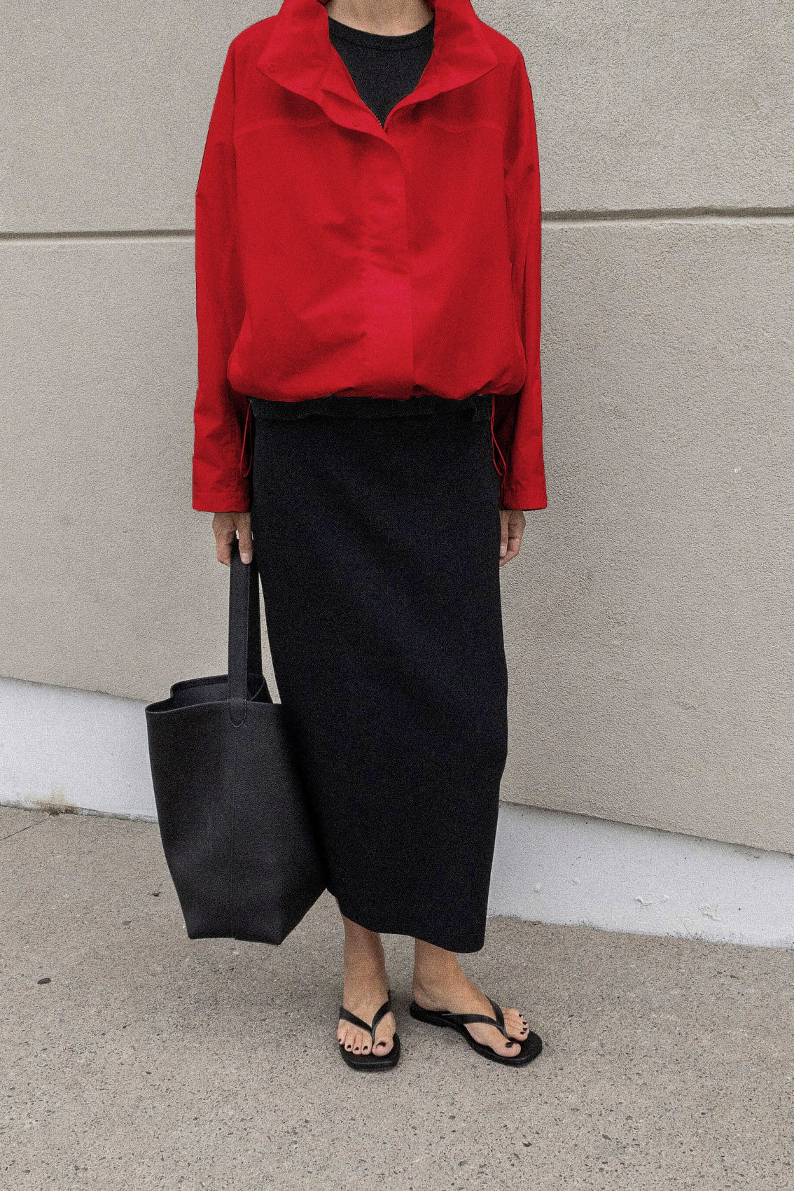 Stand Collar Windbreaker Jacket - Image 8