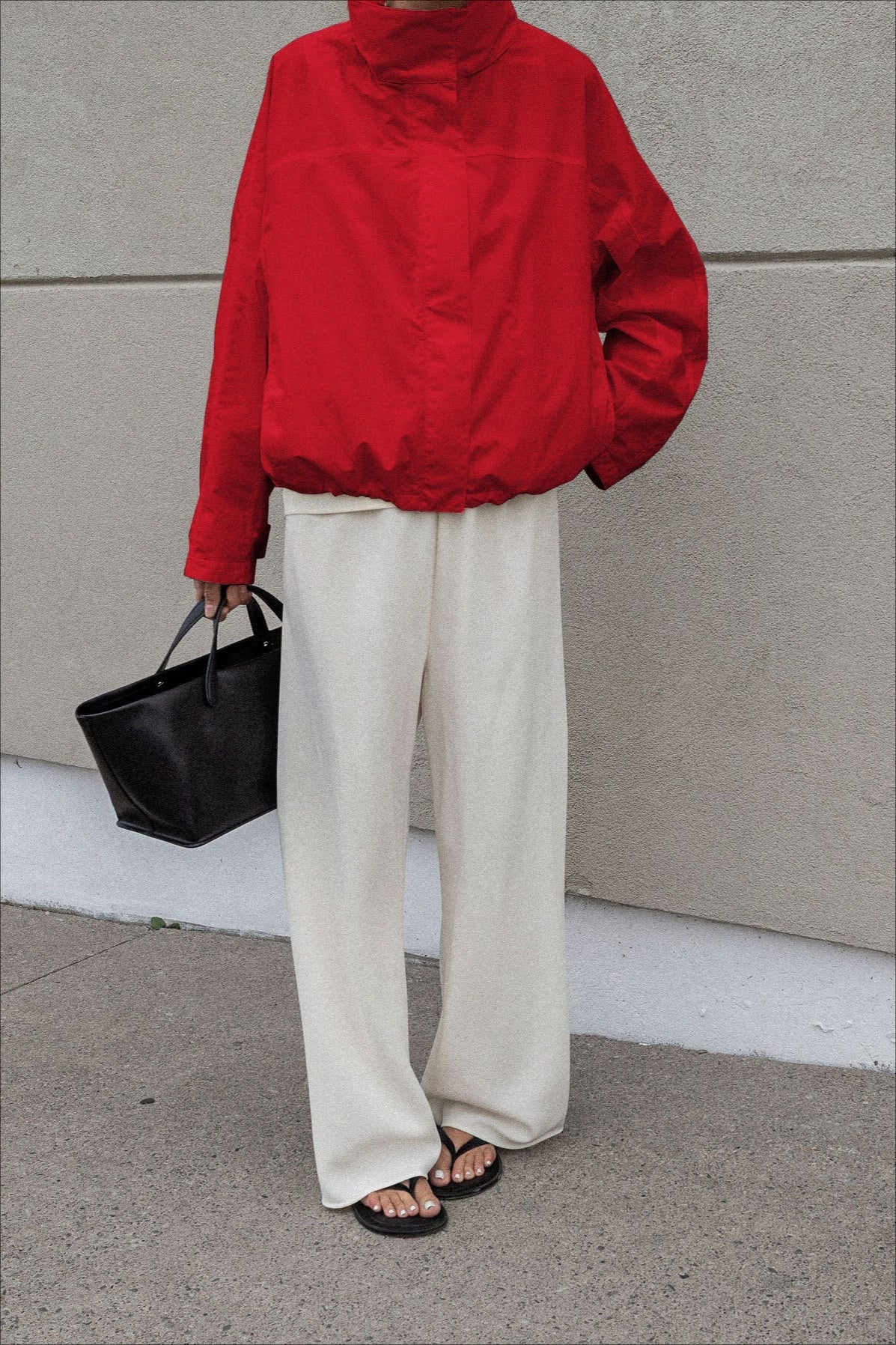 Stand Collar Windbreaker Jacket - Image 9