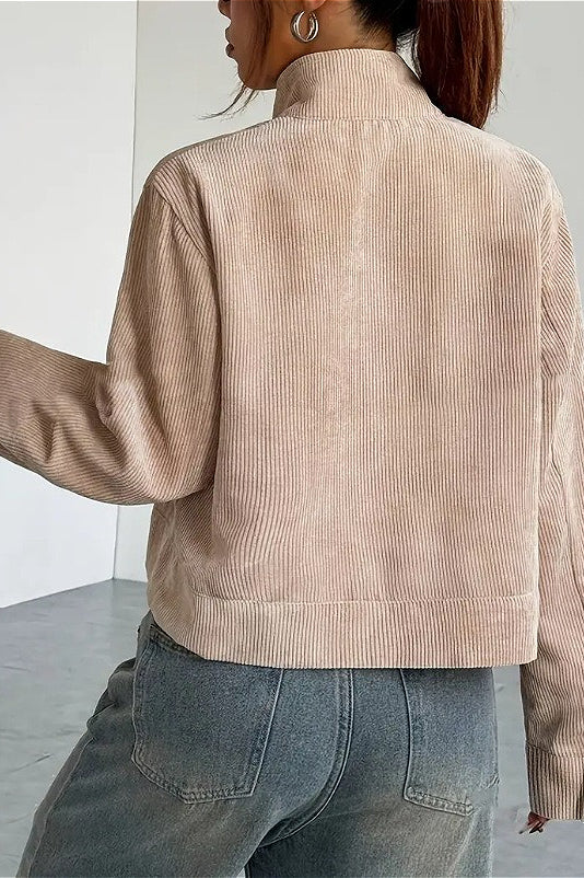 Vintage Drop Shoulder Corduroy Jacket - Image 2
