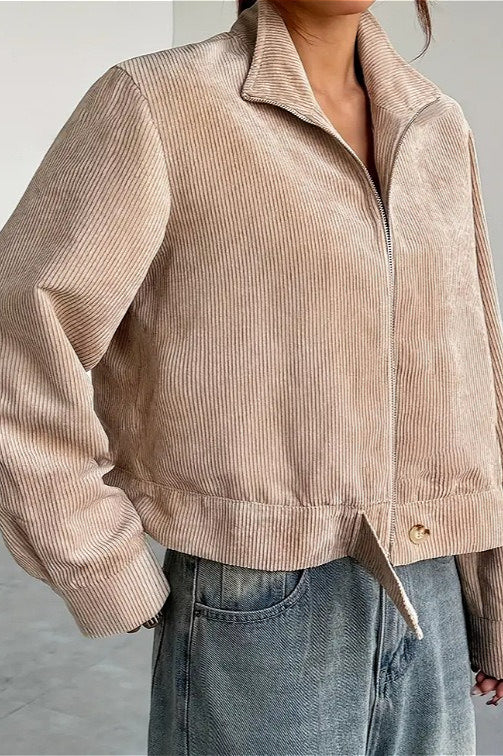 Vintage Drop Shoulder Corduroy Jacket - Image 4