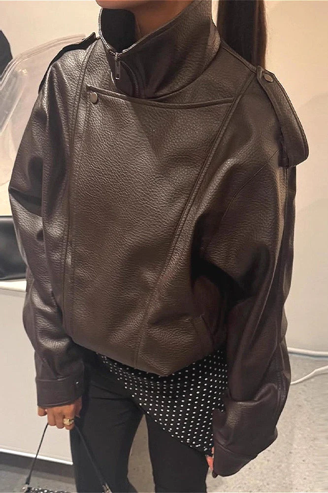 Vintage Collared Long Sleeve Jacket - Image 4