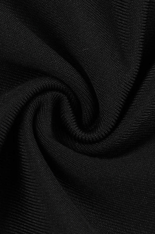 Fitted Batwing Sleeve Gothic Dress - Image 4