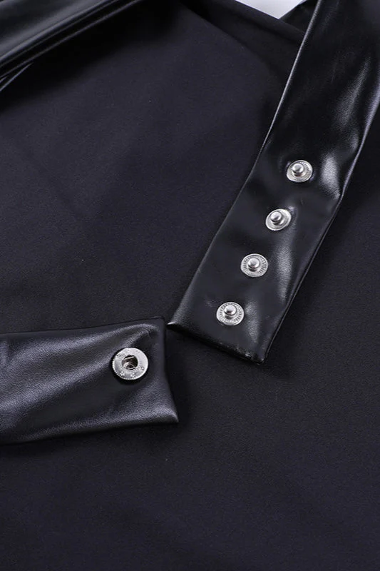 Slim Fit Mini Gothic Dress - Image 4