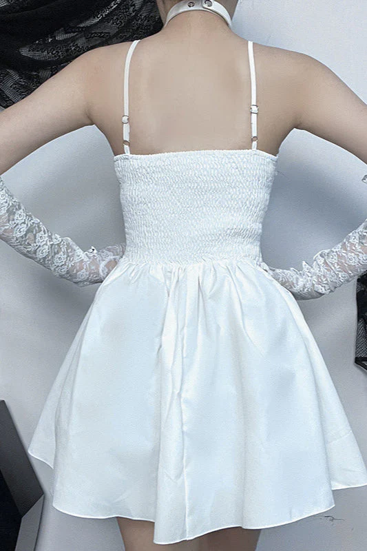 Puff Sleeve Cover Gothic Dress - Image 3