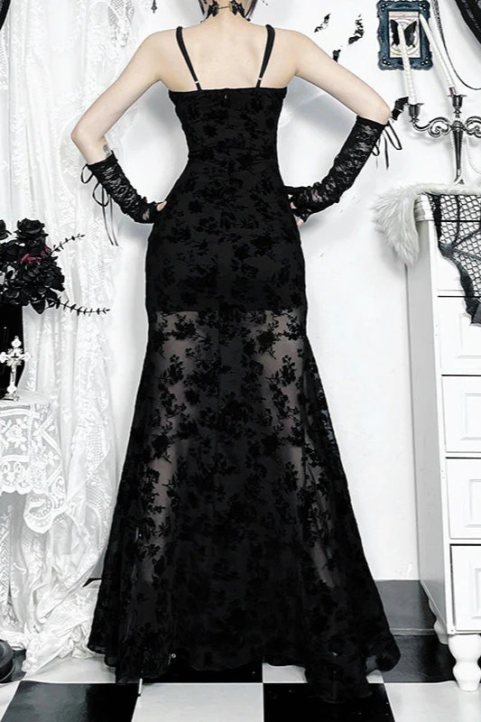 Subculture Gown Gothic Dress - Image 3