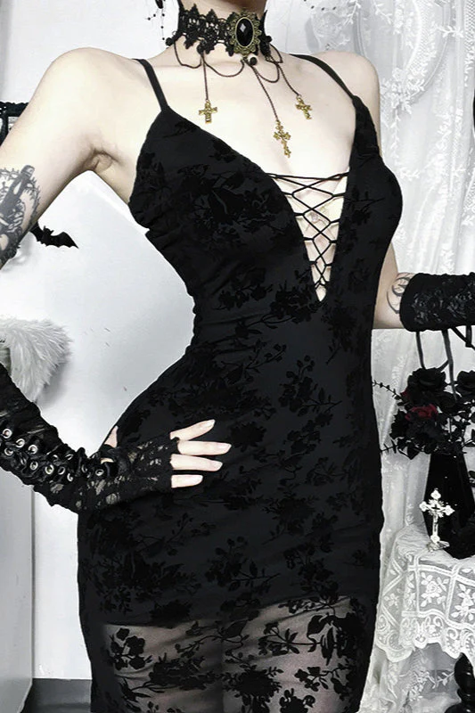 Subculture Gown Gothic Dress - Image 4