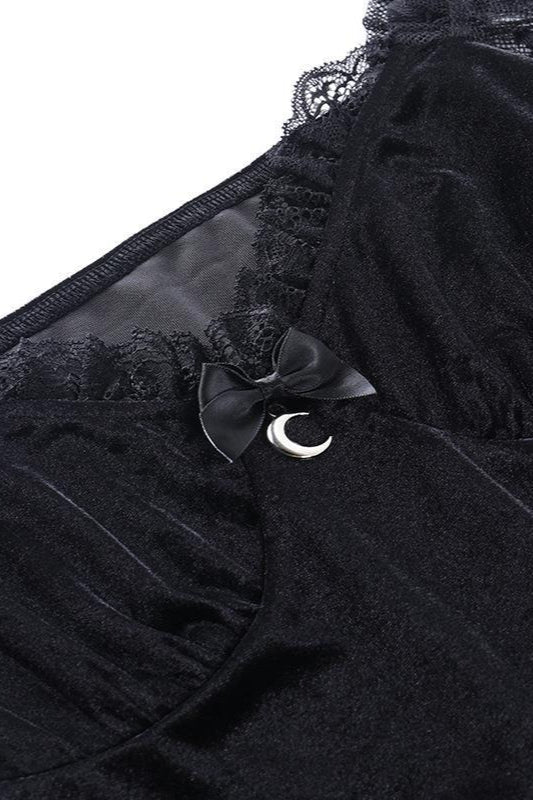 Bust Curve Gothic Dress - Image 7
