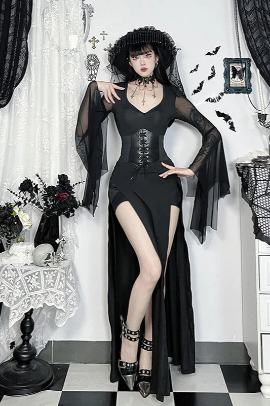 Adams Style Gothic Dress - Image 4