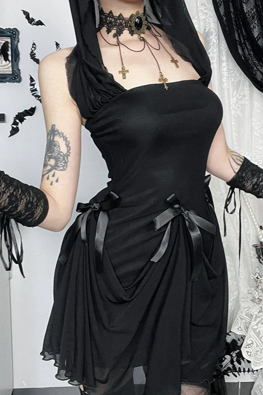 Backless Multiway Gothic Dress - Image 4