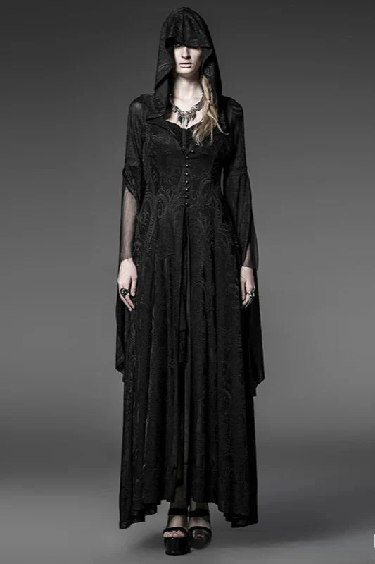 Slim Fit Court Gothic Dress - Image 2