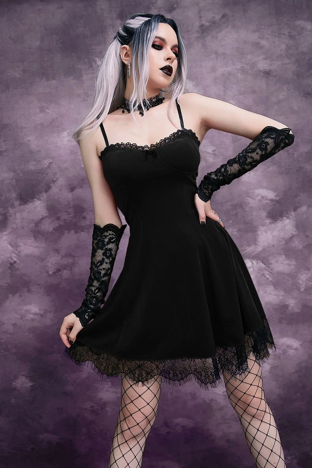 Dark Princess Gothic Dress - Image 2