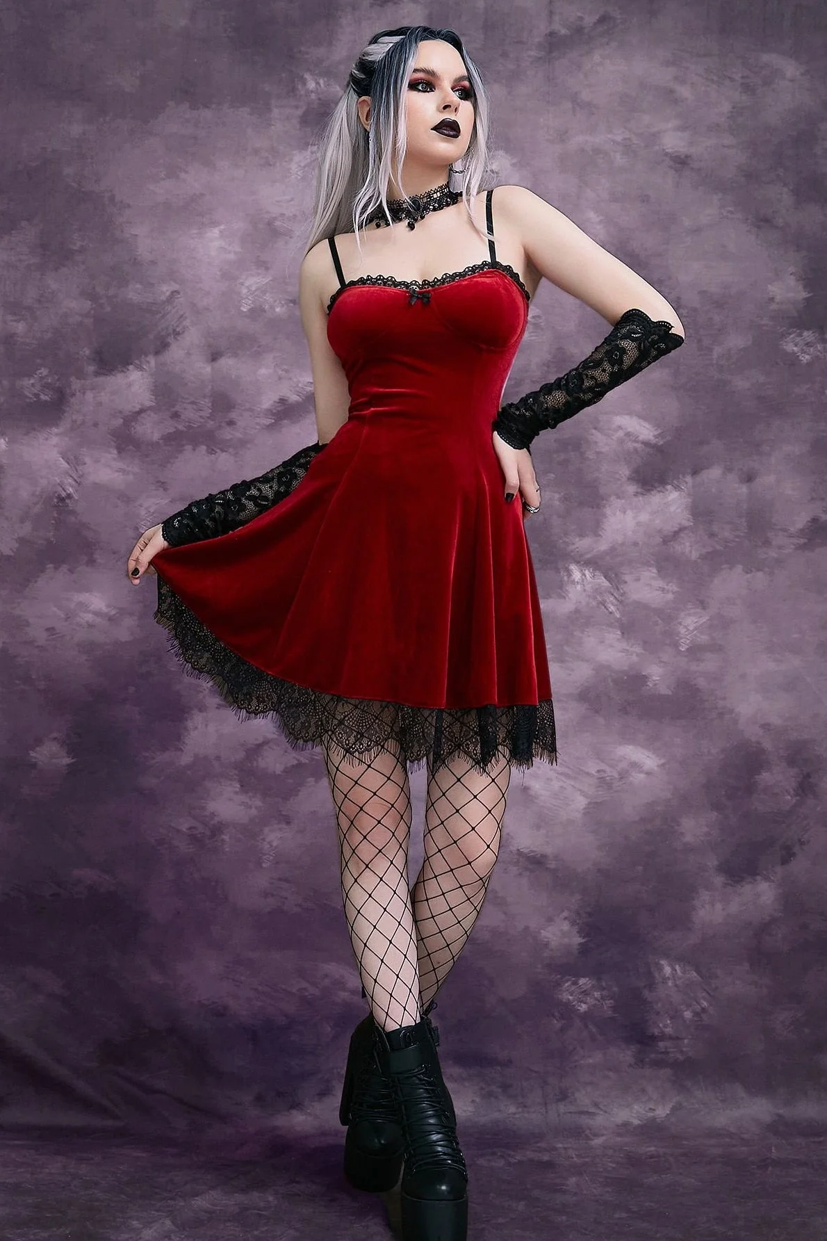 Dark Princess Gothic Dress - Image 4