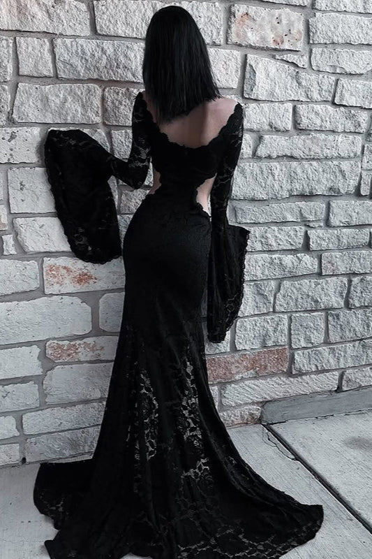 Casual Dark Gothic Dress - Image 4
