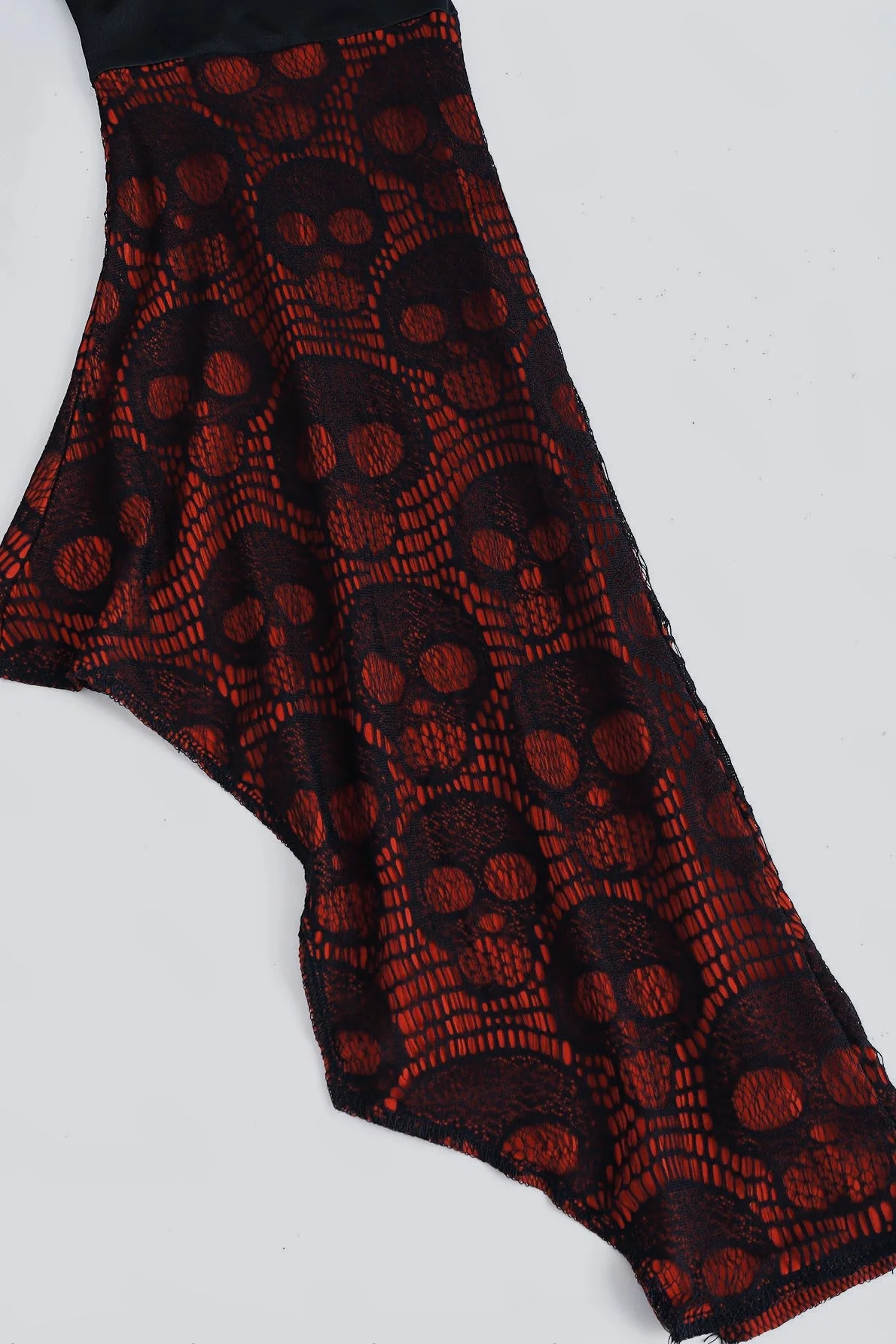 Punk Fitted Halloween Gothic Dress - Image 3