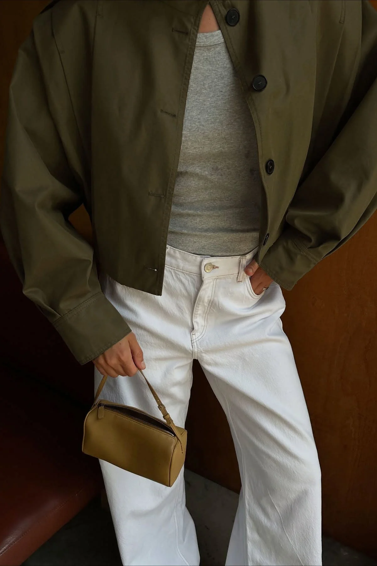 High Neck Long Sleeve Jacket - Image 4