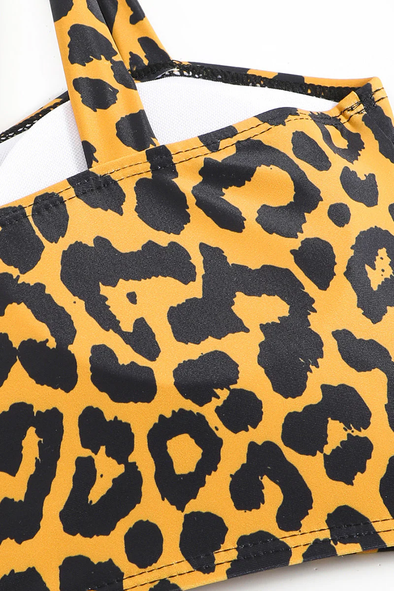 Sexy Animal Print Bikini Two Piece Swim Set - Image 6