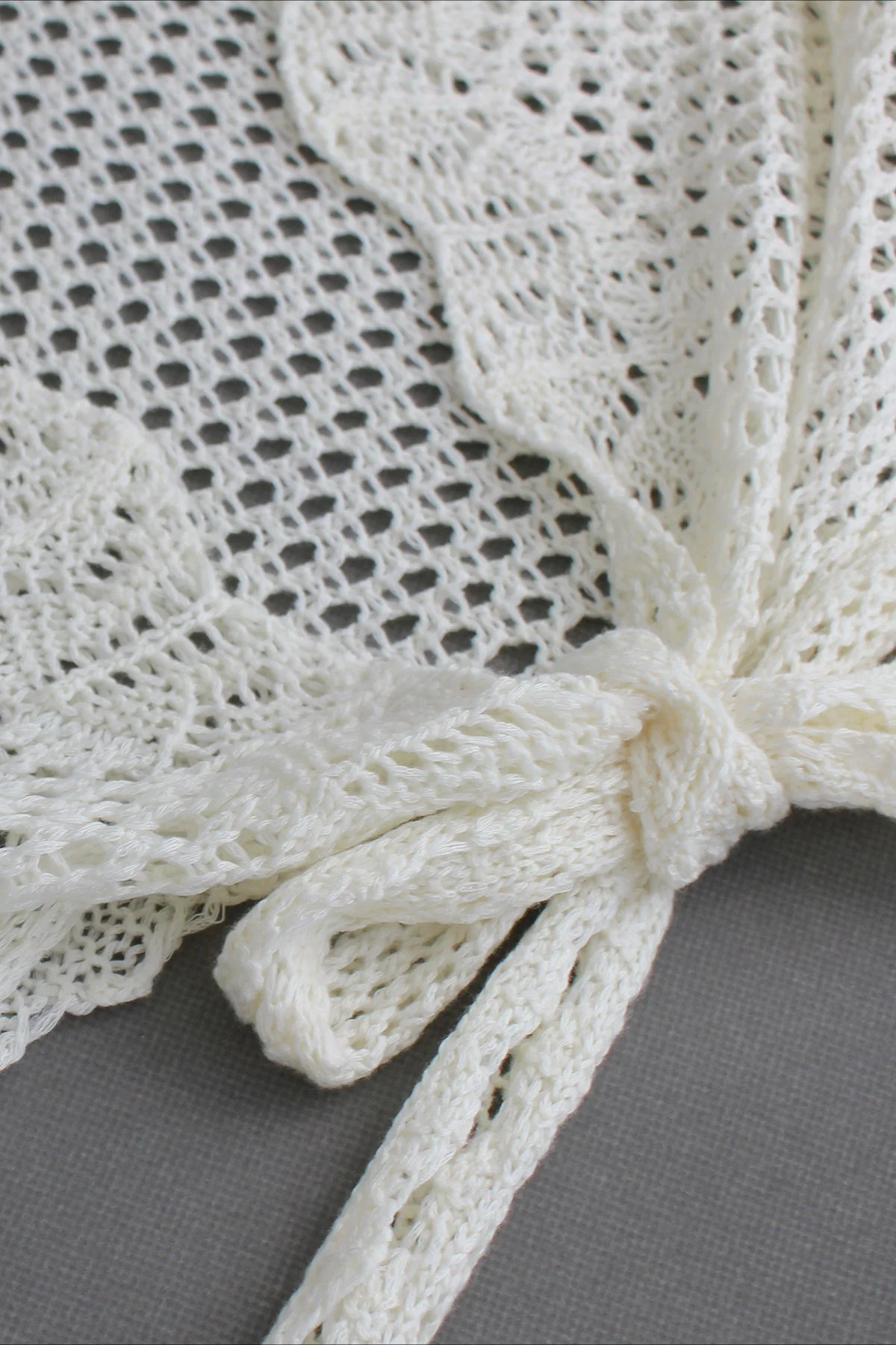 Two Piece Crochet Skirt Cover Up - Image 4