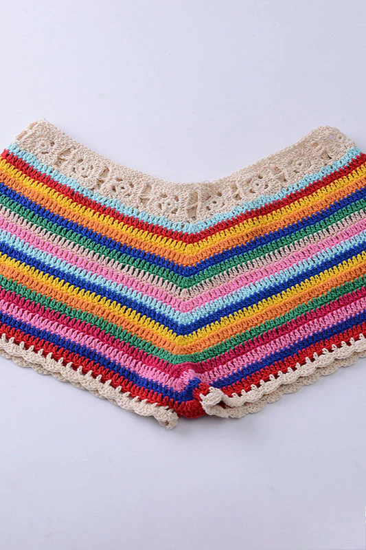 Knit Bandeau Bikini Set - Image 4