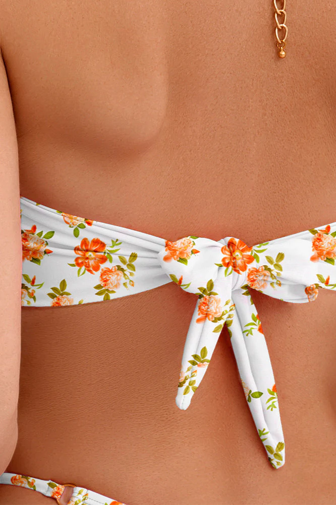 Floral Two Piece Bikini Set - Image 4