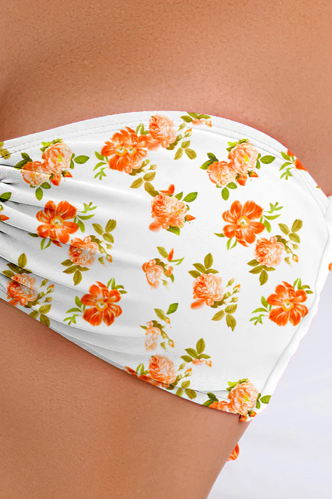 Floral Two Piece Bikini Set - Image 5