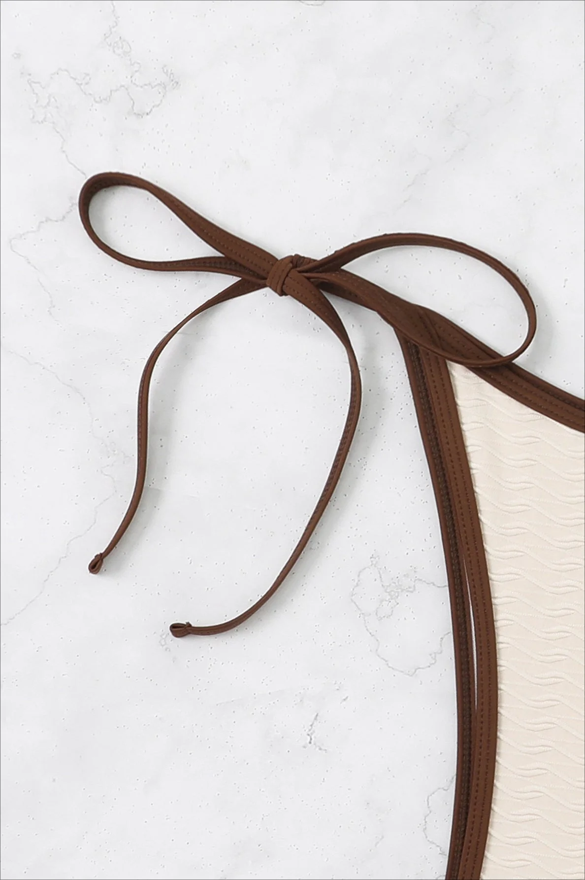 Backless Solid Color Bikini Sets - Image 6