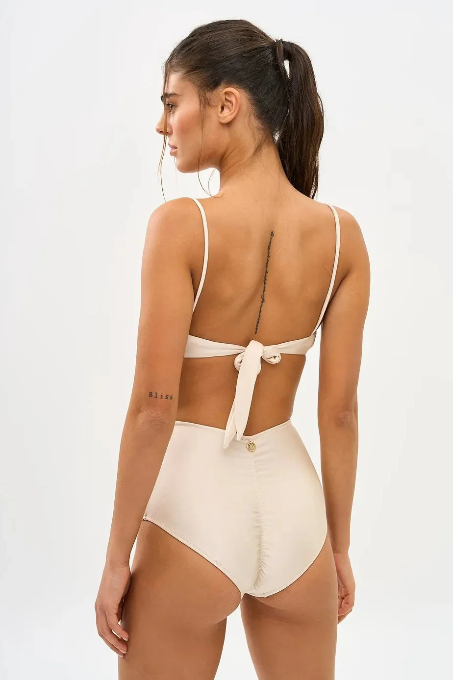 White Floral Bikini Set - Image 6