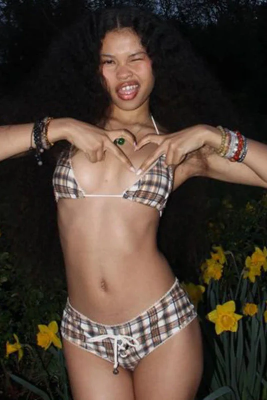 Plaid Halter Bikini Set - Image 5