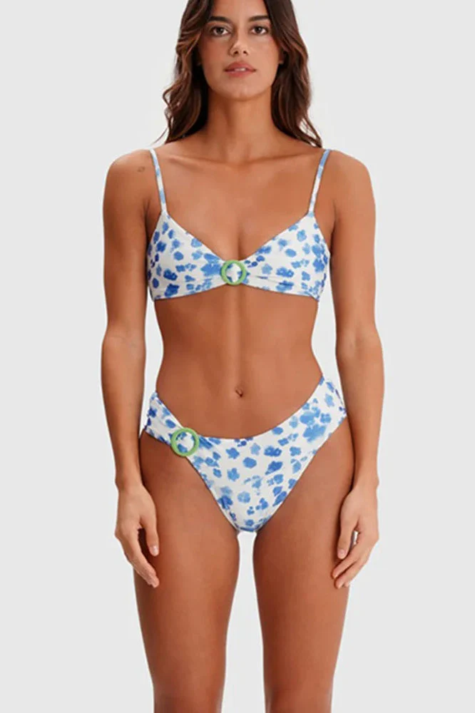 Printed Low Waist Bikini Set - Image 2