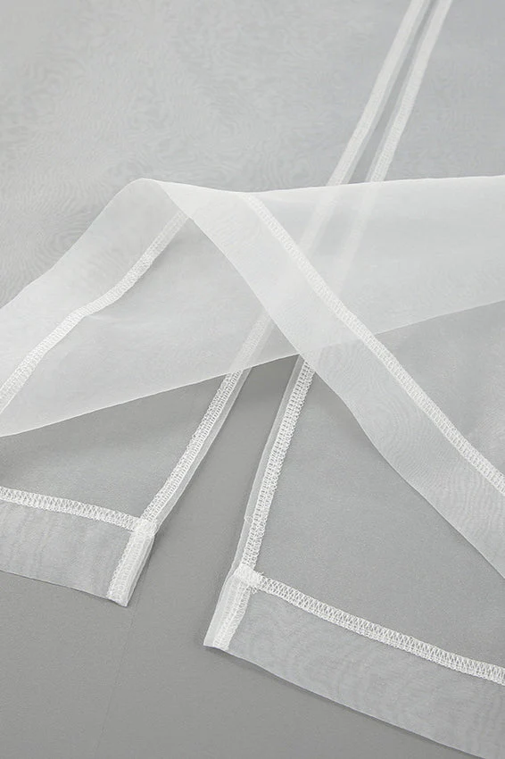 White High-Waist Split Maxi Skirt - Image 6