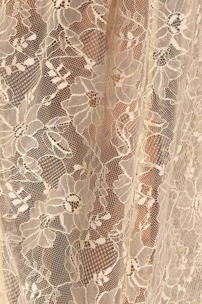 Sheer Lace Asymmetrical Ruffle Skirt - Image 4