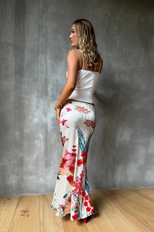 Digital Print High Waist Bodycon Skirt - Image 5
