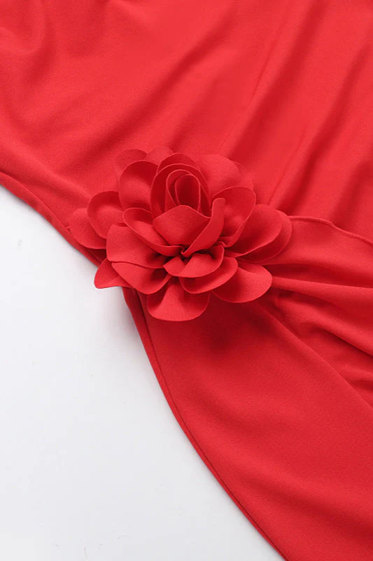 3D Floral Bodycon Maxi Dress - Image 6