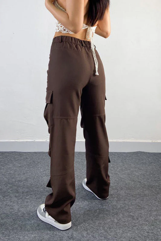 Vintage American Loose Fit Multi-Pocket Cargo Pant - Image 4