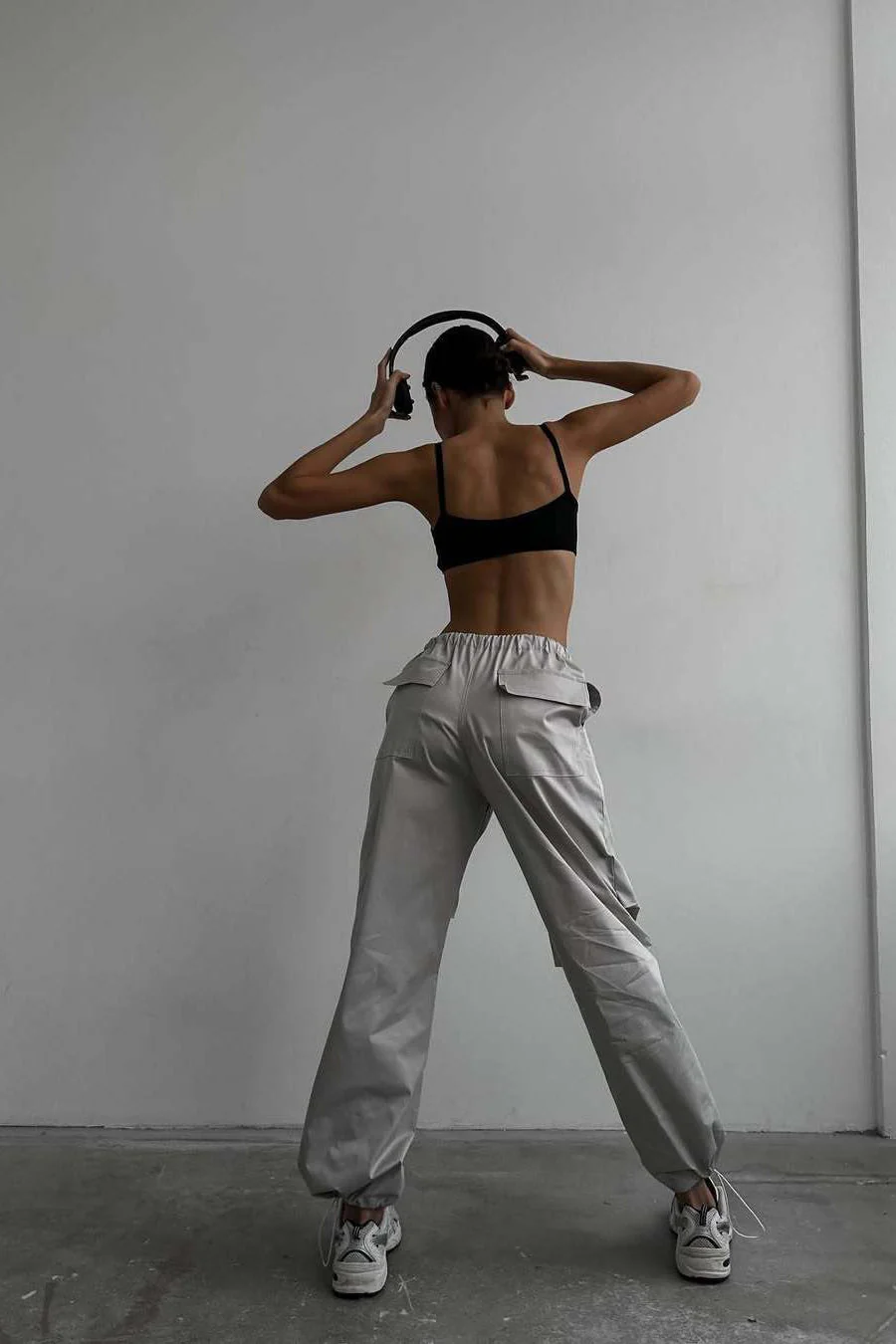 Loose Fit Casual Drawstring Cargo Pant - Image 5