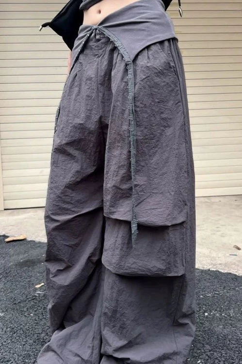 Retro Jazz Dance Loose Fit Cargo Pant - Image 2