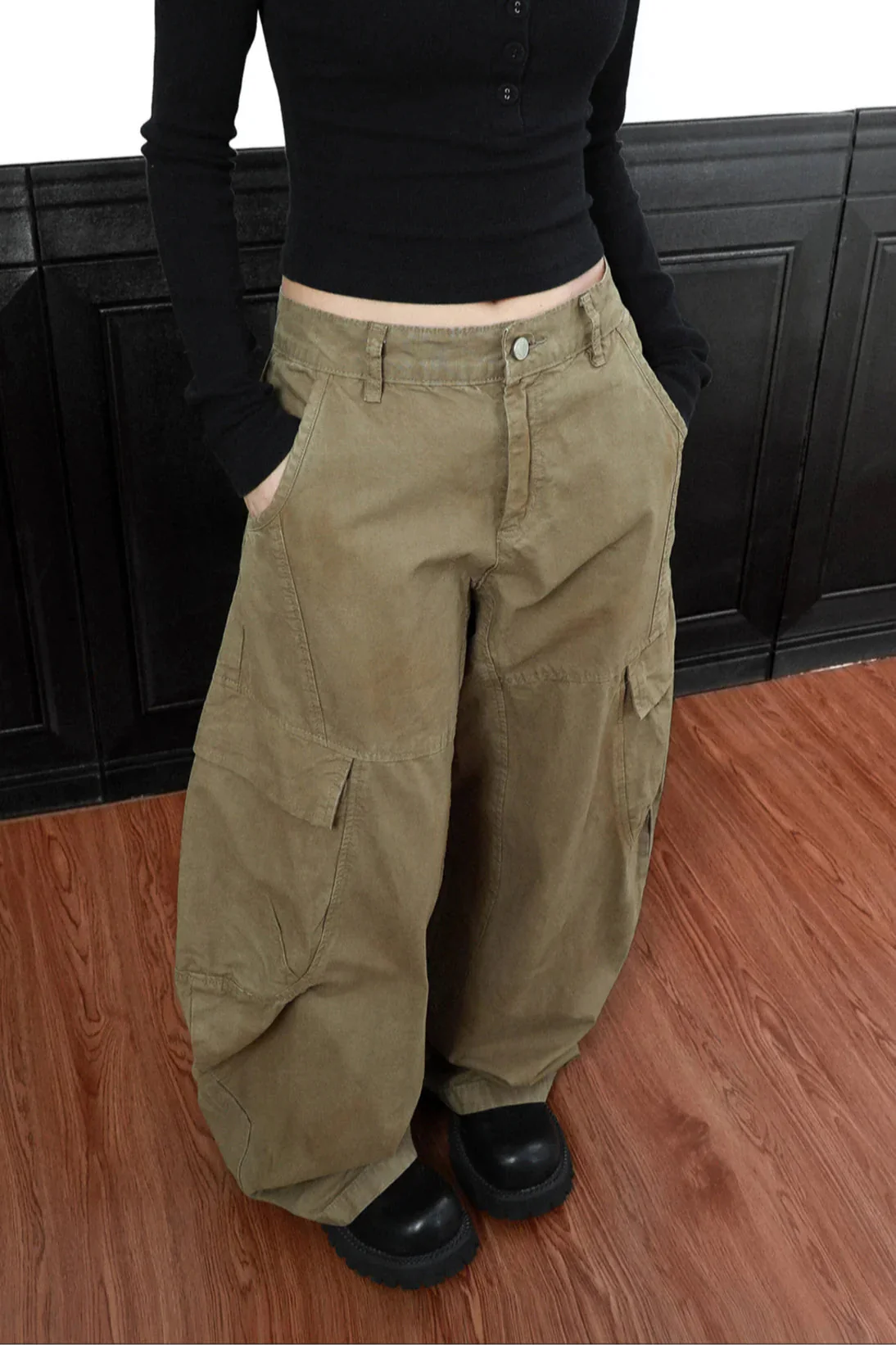 Vintage Multi-pocket Blade Cargo Pant - Image 3