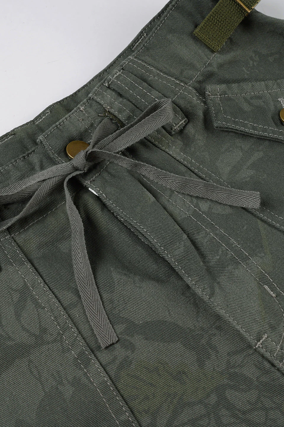 Vintage Camo Wide-Leg Cargo Pant - Image 5