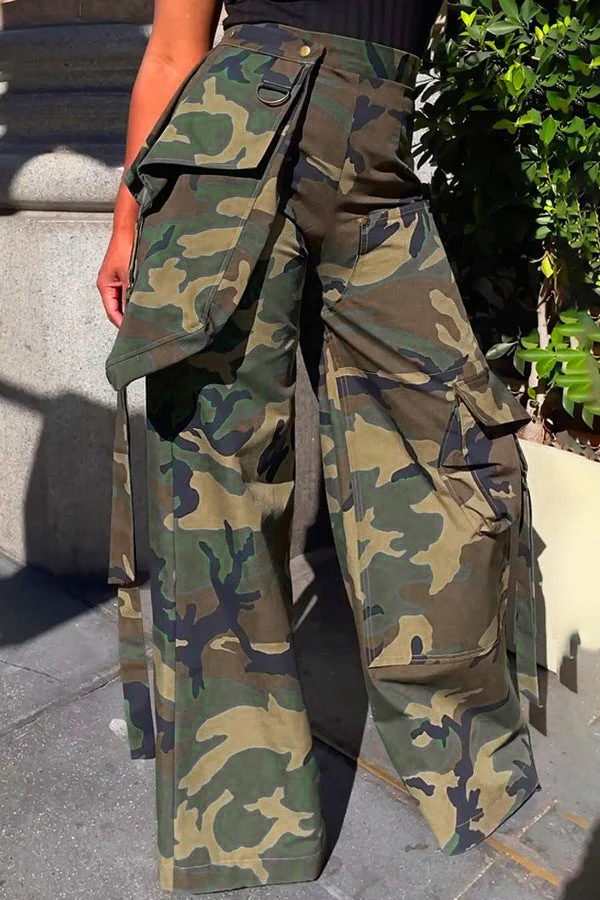 Casual Camo Multi-Pocket Cargo Pant - Image 2
