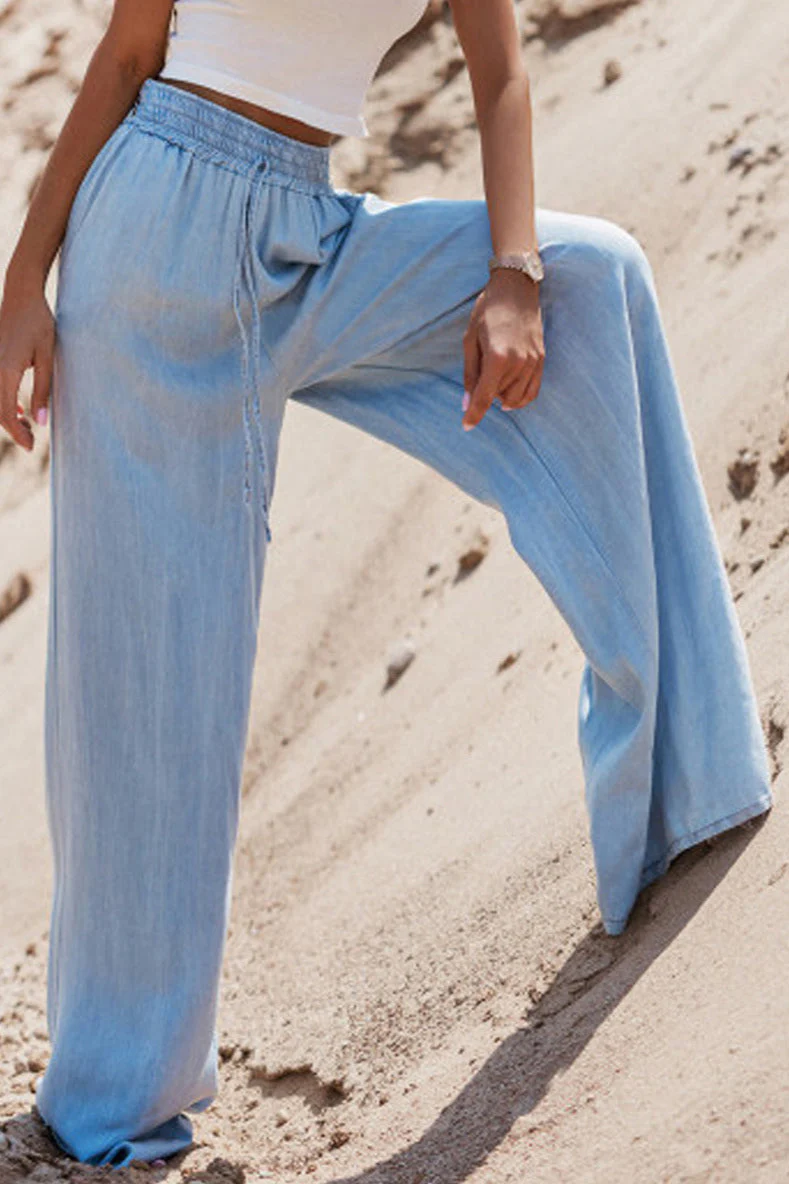 High Waist Loose Wide Leg Jean - Image 2