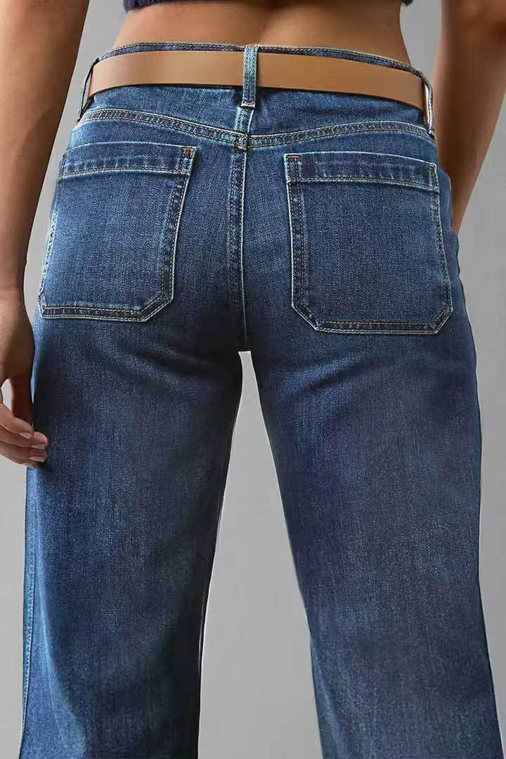 High Waist Vintage Straight Jean - Image 4