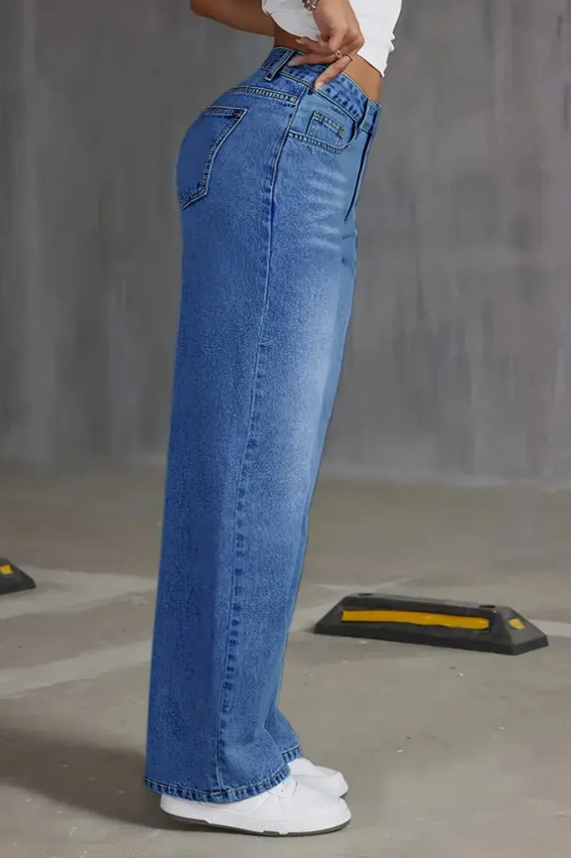 Slim Fit Washed Jean - Image 2