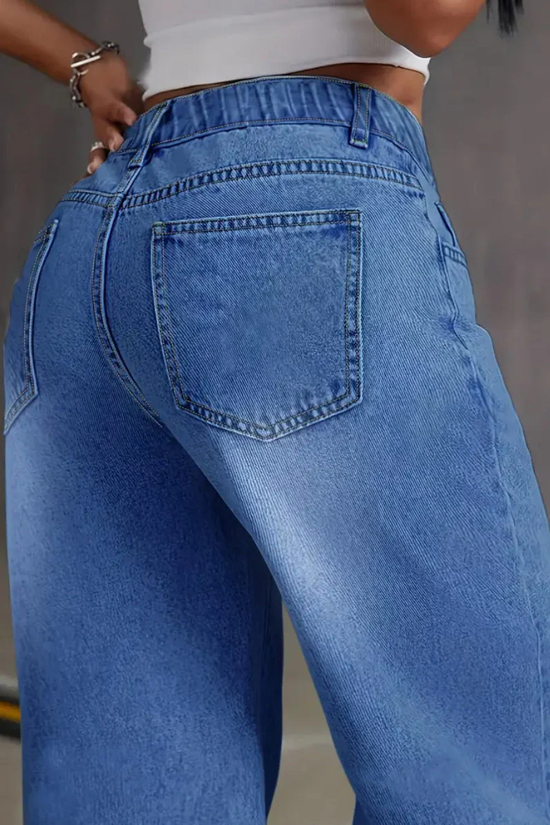Slim Fit Washed Jean - Image 3