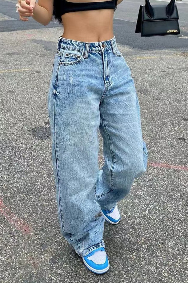 High Waist Wide Leg Jean - Image 2