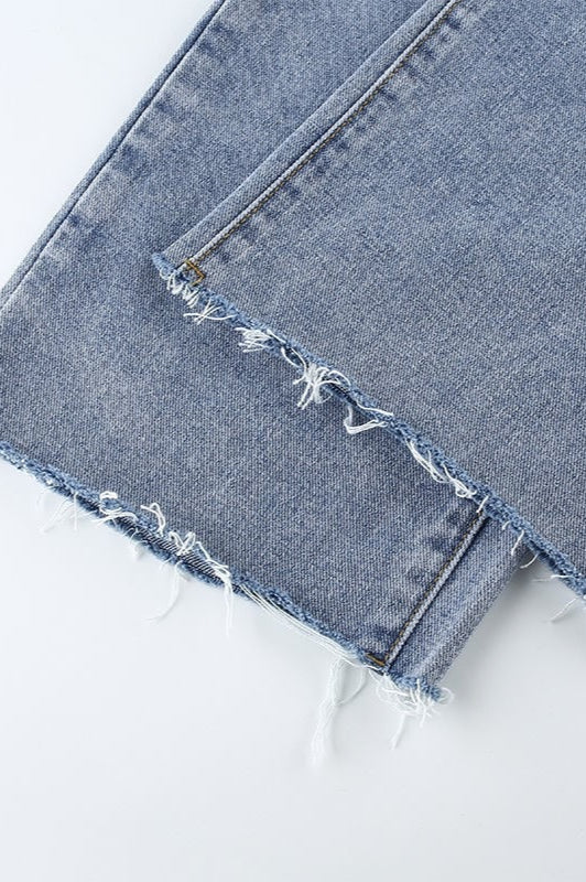 Slim Fit High Waist Straight Jean - Image 6