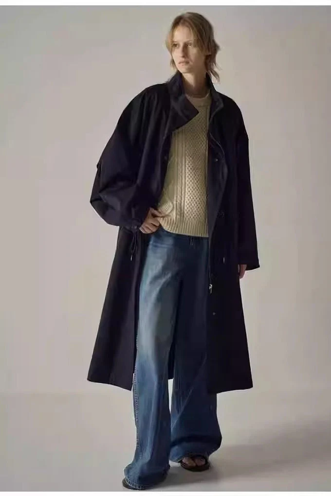 High Waist Black Wide Leg Jean - Image 5