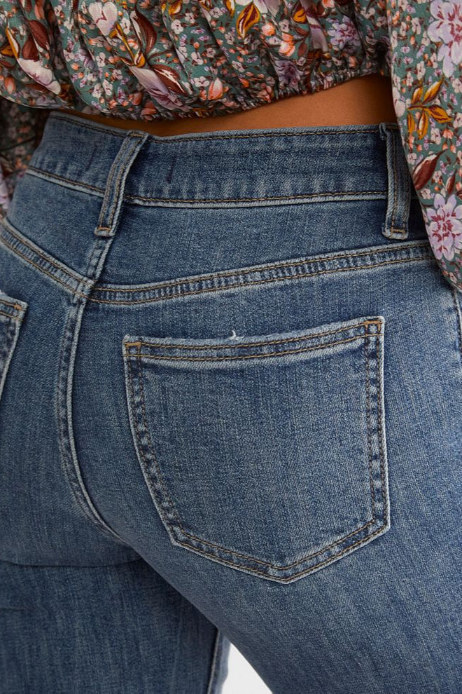 Stretch Slim Ripped Straight Jean - Image 4