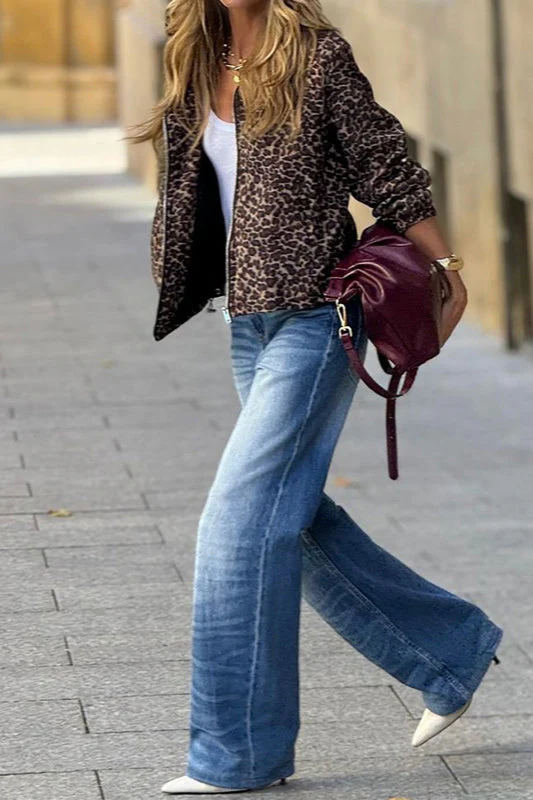 Trendy Long Sleeve Hoodie Coat - Image 3