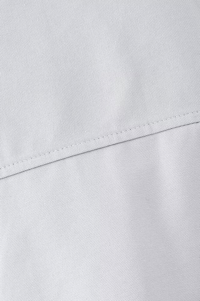 Polo Collar Trench Fabric Shirt Coat - Image 5