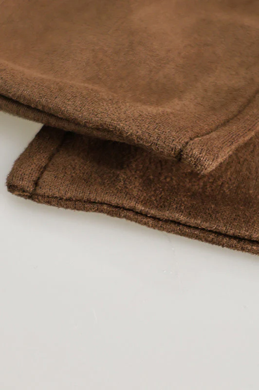 Vintage Brown Belted Long Coat - Image 6