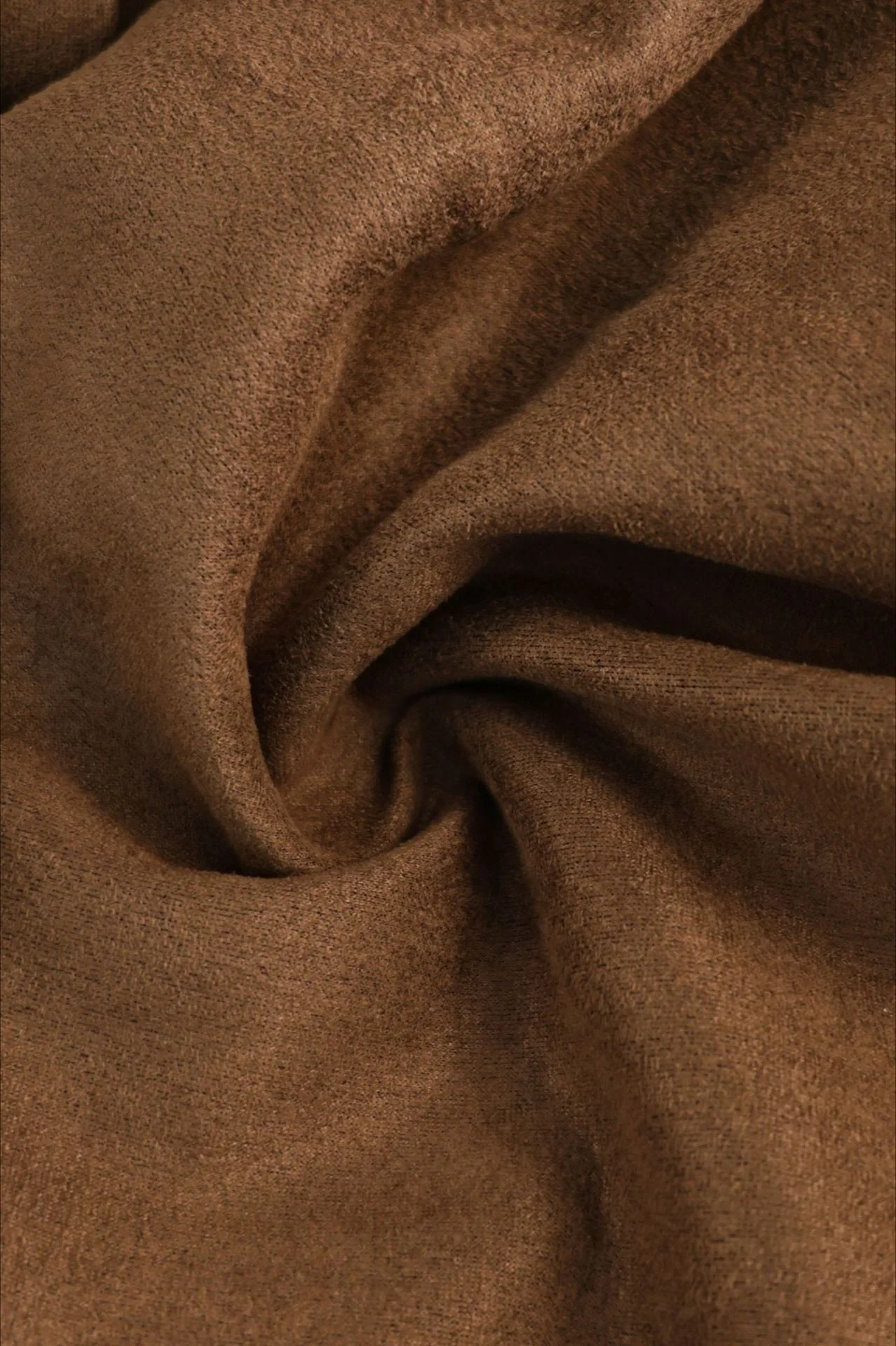 Vintage Brown Belted Long Coat - Image 7